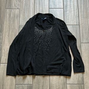 Basic Editions Black Cardigan